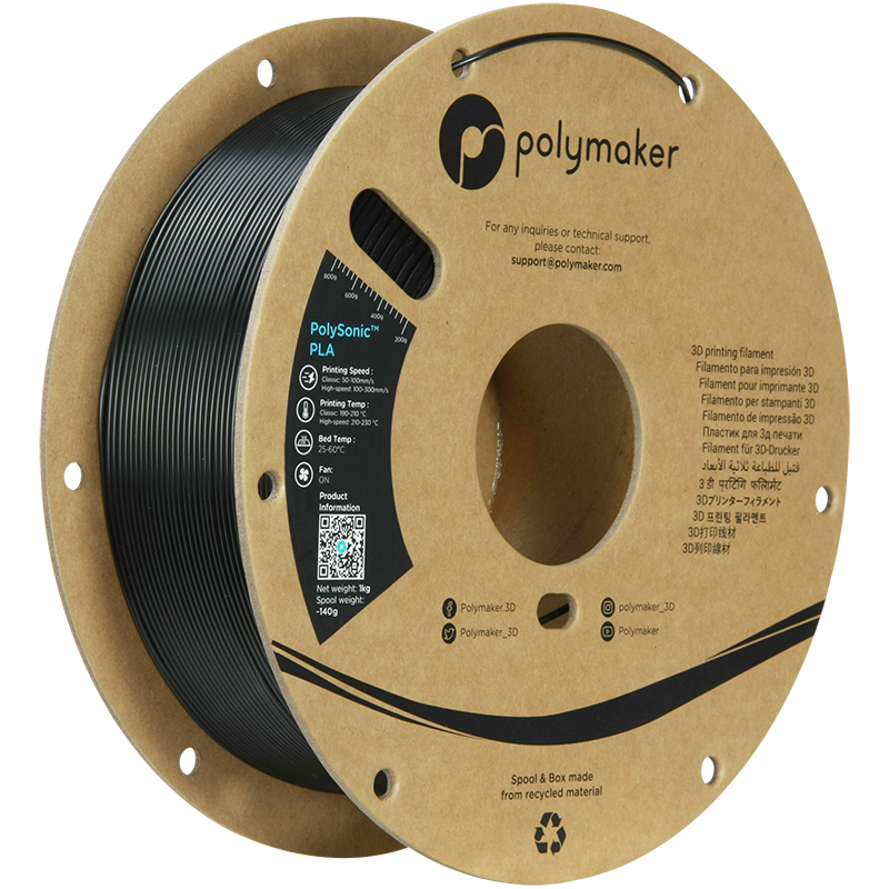 Polymaker PolySonic™ PLA - High Speed PLA