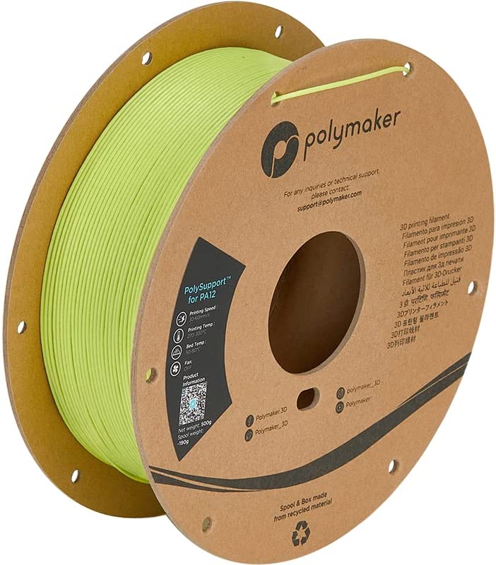 Polymaker PolySupport for PA12- Breakaway - GRASS GREEN