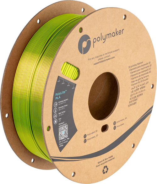 Polymaker PolyLite™ PLA Dual Silk Colours