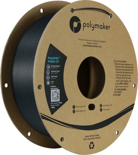 [PG07001] PolyMide™ PA612-CF featuring Warp-free™ Technology
