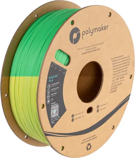 Polymaker PolyLite™ PLA Temperature Colour Changing Filament

